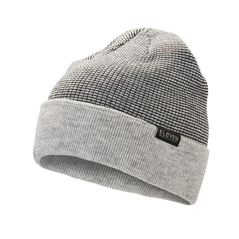 ELEVEN Workwear Textured Beanie - Heather Grey/Black - RSEA Safety Outlet